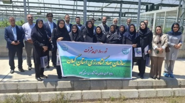 تور رسانه ای پیشرفت در تجلیل از روابط عمومی های خانواده جهاد کشاورزی استان گیلان