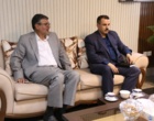 دیدار رئیس موسسه با رئیس مرکز تحقیقات و آموزش کشاورزی و منابع طبیعی گلستان