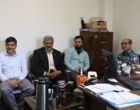 دیدار صمیمی مدیران ارشد موسسه با همکاران بخش های تحقیقاتی