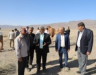 بازدید مسئولین موسسه از سایت ملی توسعه اکولوژیک شتر در منطقه ساغند