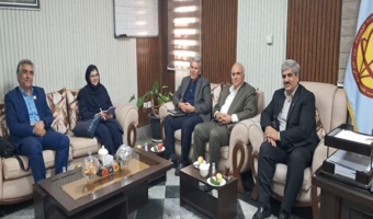 دیدار و نشست صمیمی مسئولان مؤسسه تحقیقات علوم دامی و مؤسسه تحقیقات علوم شیلاتی کشور
