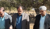 بازدید رئیس موسسه از ایستگاه تحقیقات کشاورزی و دامپروری اسماعیلآباد مرکز تحقیقات قزوین