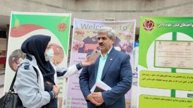 بازتاب خبری برگزاری هفته پژوهش در موسسه تحقیقات علوم دامی کشور