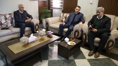 دیدار صمیمی رئیس مؤسسه با رئیس مرکز تحقیقات کشاورزی گلستان