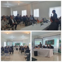 حضور رییس بخش بذر و نهال مرکز تحقیقات در کاروان ترویجی الگوی کشت با محوریت تغییر اقلیم در چایپاره