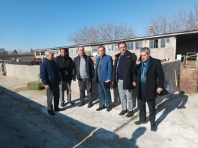 معاونت پژوهشی مرکز تحقیقات آذربایجان غربی از پردیس تحقیقات کشاورزی میاندوآب بازدید کرد