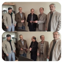 تکریم و معارفه رییس بخش تحقیقات نهال و بذر