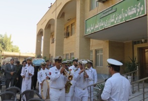 برگزاری آیین معنوی میزبانی از شهید گمنام در مرکز تحقیقات بوشهر