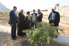 بازدید آیت الله ربانی، مسئول حوزه نهاد نمایندگی وزرات جهاد کشاورزی از مرکز