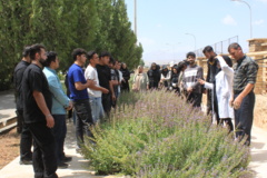 درهای باز کشاورزی، بازدید دانش آموزان از الگوی کست گیاهان دارویی