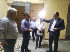 بازدید از مراحل پروژه فرهنگی، تفریحی و آموزشی چالشتر