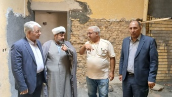 بازدید از پروژه در حال ساخت مجتمع فرهنگی آموزشی و رفاهی معاونت آموزش