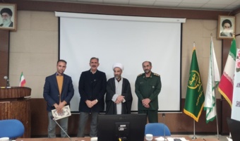 فرمانده جدید پایگاه شهید احمدی روشن موسسه دیم معرفی شد