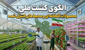 تهیه و تدوین برنامه ملی الگوی کشت محصولات قابل کشت در گلخانه و محیط های کنترل شده توسط پژوهشکده گلخانه و محیط های کنترل شده