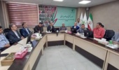 جلسه تودیع و معارفه ریاست محترم پژوهشکده گلخانه و محیط های کنترل شده برگزار شد