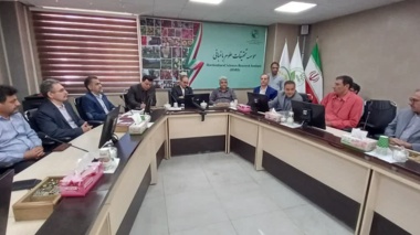 جلسه تودیع و معارفه ریاست محترم پژوهشکده گلخانه و محیط های کنترل شده برگزار شد