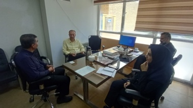 جلسه مشترک پژوهشکده گلخانه و محیط های کنترل شده و شرکت دانش بنیان توسعه فناوری آبکشت آویسا