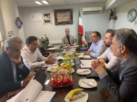 نشستی در خصوص پیگیری مستندسازی املاک و اراضی مرکز