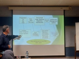 برگزاری دوره آموزشی "آشنایی با مقاومت آفات به حشره، کنه کش ها و راهکارهای  مدیریت آن"