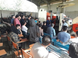 تراکتور و کمباین زیر ذره‌بین آموزش در گیلان