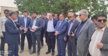 حضور نمایندگان نهاد ریاست‌جمهوری و نمایندگان ارشد کشوری و استانی در ایستگاه تحقیقات کشاورزی گنبدکاووس