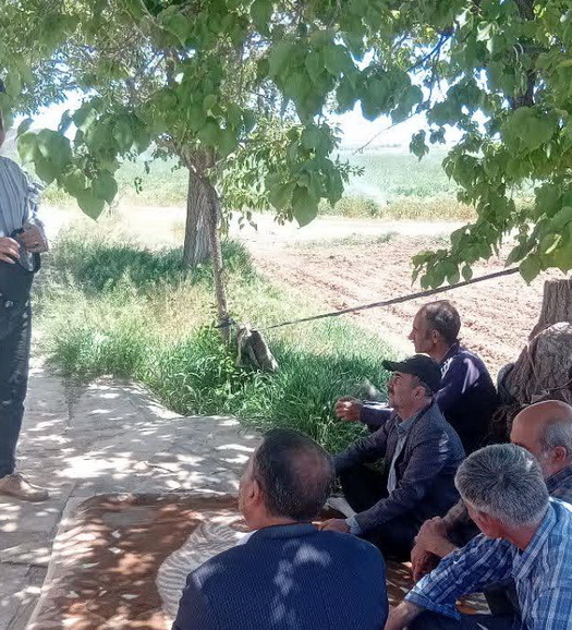 برگزاری کلاس آموزشی و ترویجی زراعت چغندرقند در شهرستان فامنین