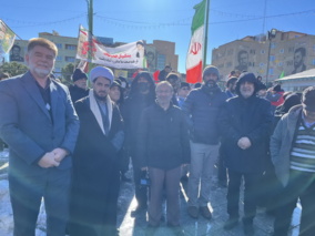 حضور پر رنگ کارکنان مرکز تحقیقات و آموزش کشاورزی و منابع طبیعی استان همدان در حماسه ۹ دی1404