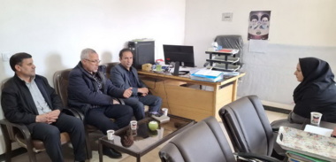 بازدید رئیس مرکز تحقیقات و آموزش کشاورزی و منابع طبیعی همدان از مدیریت جهاد کشاورزی فامنین