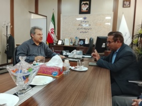 هم اندیشی ریاست و معاون برنامه ریزی و پشتیبانی مرکز استان همدان با ریاست سازمان مدیریت و برنامه ریزی استان همدان