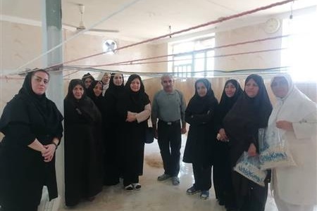 گزارش تصویری از بازدید از فعالیت زنان روستایی شهرستان گرمسار