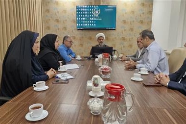 دیدار همکاران  با حجت الاسلام والمسلمین  شاه‌مرادیان نماینده ولی فقیه