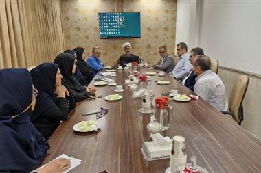 دیدار همکاران  با حجت الاسلام والمسلمین  شاه‌مرادیان نماینده ولی فقیه