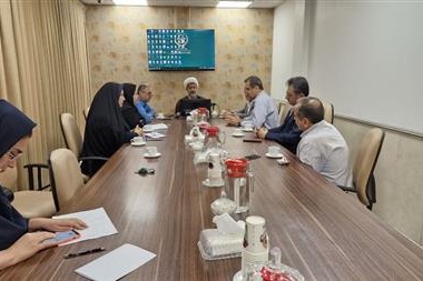 دیدار همکاران  با حجت الاسلام والمسلمین  شاه‌مرادیان نماینده ولی فقیه