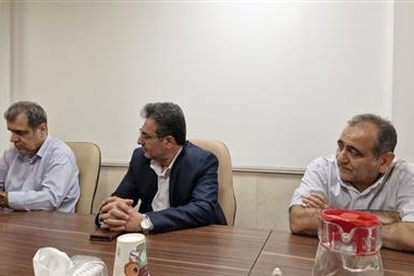 دیدار همکاران  با حجت الاسلام والمسلمین  شاه‌مرادیان نماینده ولی فقیه