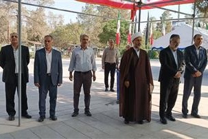 حضور در بهشت زهرا؛  ادای احترام به شهدای جنگ ۱۲ روزه