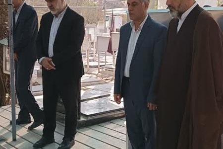 حضور در بهشت زهرا؛  ادای احترام به شهدای جنگ ۱۲ روزه