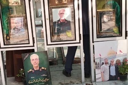 حضور در بهشت زهرا؛  ادای احترام به شهدای جنگ ۱۲ روزه