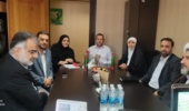 دیدار صمیمانه رئیس مؤسسه با همکاران روابط عمومی و تأکید بر تعامل، پیگیری و رفع چالشها