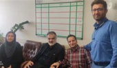 بازدید رییس مؤسسه از معاونت‌ها ودفاتر