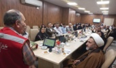 کارگاه آموزش کمکهای اولیه در موسسه آموزش و ترویج کشاورزی به مناسبت روز پرستار