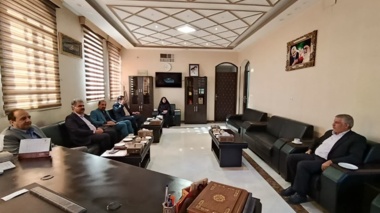 دیدار مدیرکل آموزش بهره‌برداران با رئیس سازمان جهاد کشاورزی استان یزد