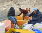 نمونه‌برداری مرحله سوم پایش کیفی آب و رسوبات مخزن سد مارون در آذرماه انجام شد.
