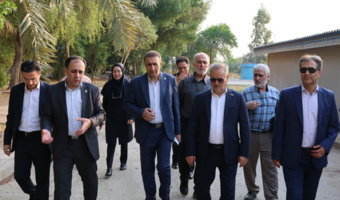 بازدید غلامرضا گل محمدی، معاون وزیر جهاد کشاورزی و رئیس سازمان تحقیقات، آموزش و ترویج کشاورزی از پژوهشکده
