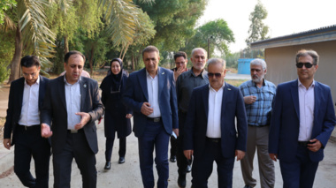بازدید غلامرضا گل محمدی، معاون وزیر جهاد کشاورزی و رئیس سازمان تحقیقات، آموزش و ترویج کشاورزی از پژوهشکده