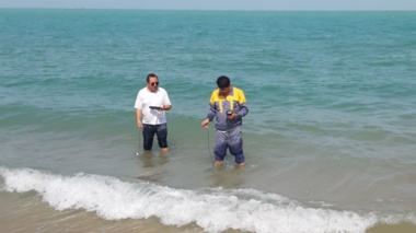 آغاز مرحله دوم نمونه‌برداری از آب ورودی مراکز تکثیر و پرورش میگو در بوشهر