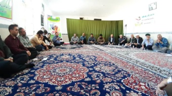 نهمین کاروان ترویجی الگوی کشت با رویکرد سازگاری با تغییر اقلیم در ملکشاهی برگزار شد