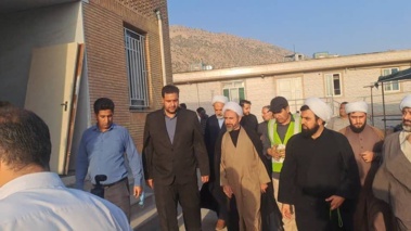 موکب «جانم فدای مولا» با بدرقه خادمان حسینی به کار خود پایان داد