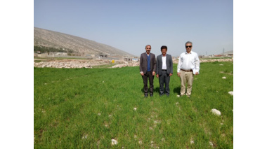 پایگاه نوآوری دیم ایوان؛ راهبردی برای خودکفایی و تاب‌آوری کشاورزان منطقه