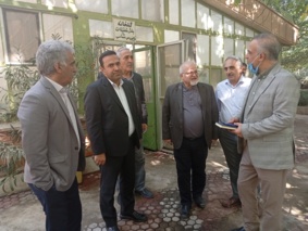 در بازدید رئیس و معاونین مؤسسه تحقیقات گیاه‌پزشکی کشور از بخش ویروس‌شناسی گیاهی؛