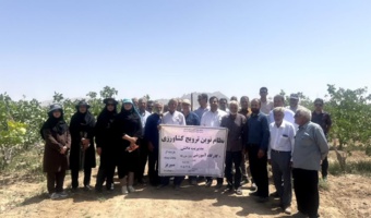 در راستای ارتقای دانش فنی بهره‌برداران و آشنایی با روش‌های نوین باغداری  رویداد «روز مزرعه» برگزار شد.